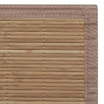 Covor dreptunghiular din bambus natural, 80 x 200 cm Covor dreptunghiular din bambus natural, 80 x 200 cm