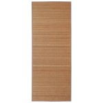 Covor dreptunghiular din bambus natural, 80 x 300 cm Covor dreptunghiular din bambus natural, 80 x 300 cm