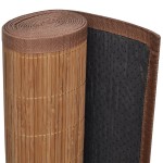 Covor dreptunghiular din bambus natural, 80 x 300 cm Covor dreptunghiular din bambus natural, 80 x 300 cm