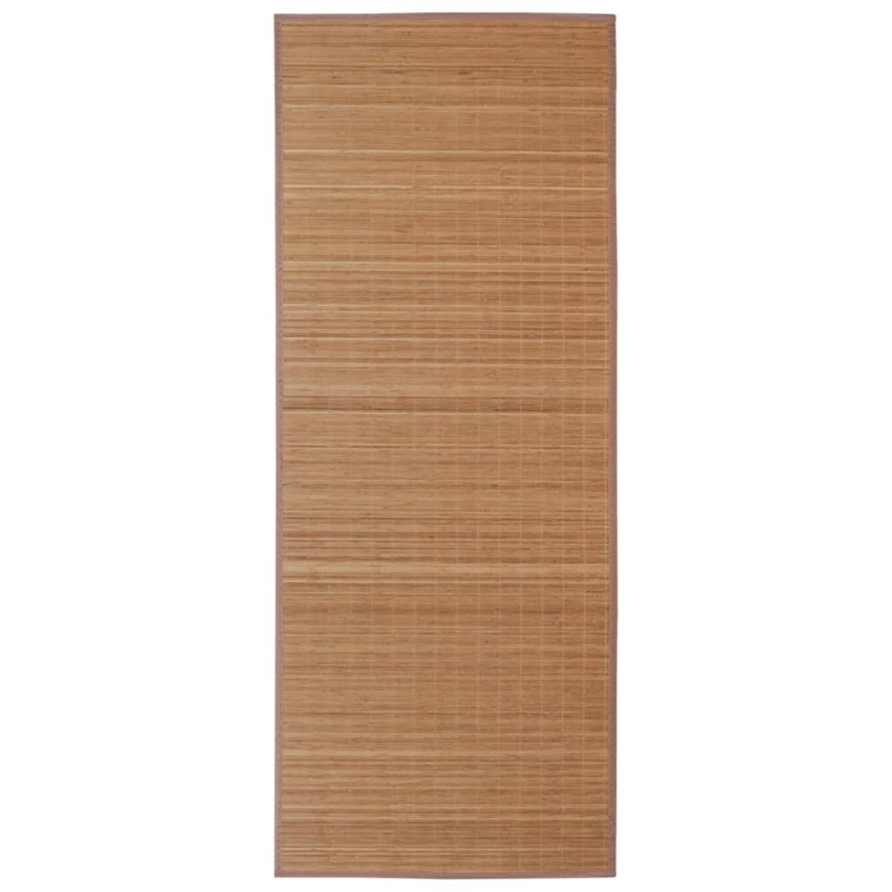 Covor dreptunghiular din bambus natural, 150 x 200 cm
