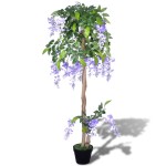 Glicină artificială cu ghiveci, 120 cm Glicină artificială cu ghiveci, 120 cm
