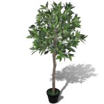 Dafin artificial cu ghiveci, 120 cm Dafin artificial cu ghiveci, 120 cm