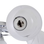 Plafonieră cu abajururi din sticlă pentru 5 becuri E14 Plafonieră cu abajururi din sticlă pentru 5 becuri E14