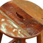 vidaXL Scaun de bar, lemn masiv reciclat vidaXL Scaun de bar, lemn masiv reciclat