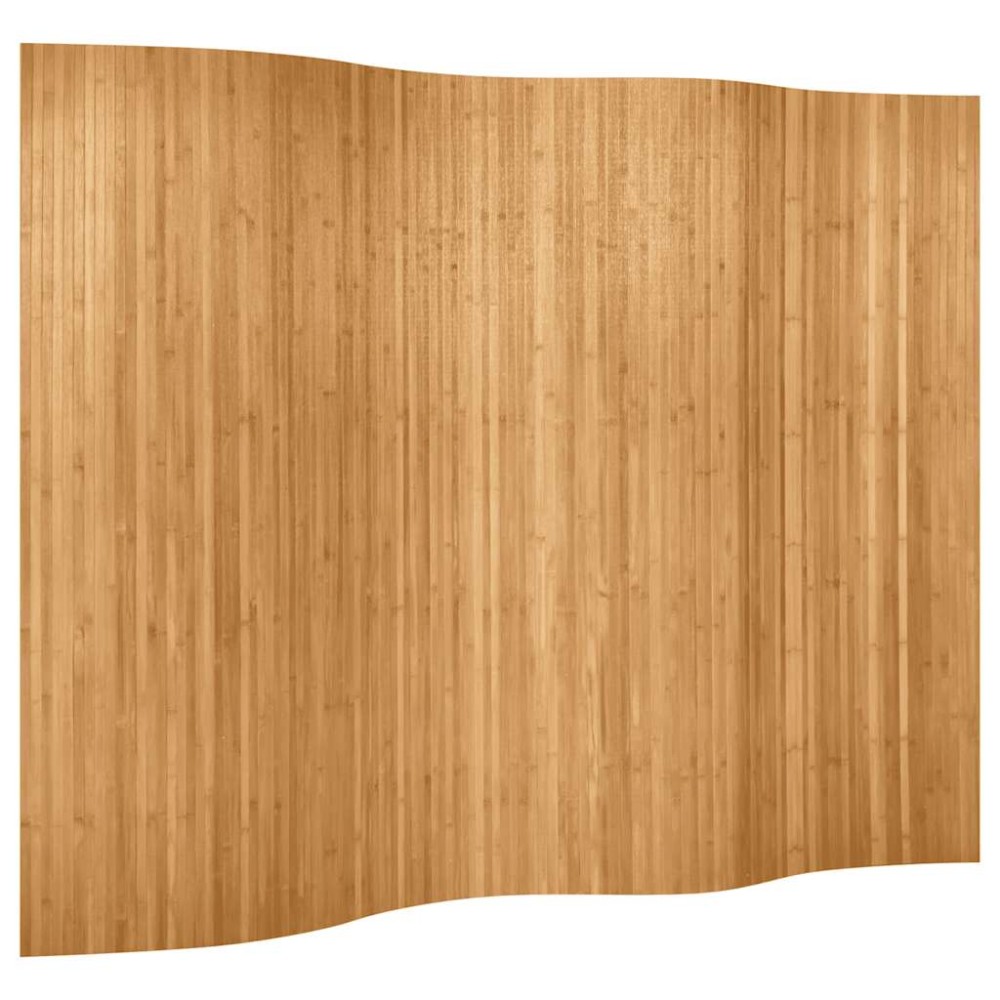 vidaXL Paravan de cameră din bambus, culoare naturală, 250 x 165 cm