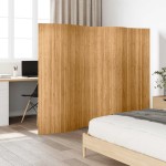 vidaXL Paravan de cameră din bambus, culoare naturală, 250 x 165 cm vidaXL Paravan de cameră din bambus, culoare naturală, 250 x 165 cm