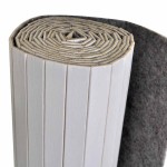 vidaXL Paravan de cameră, alb, 250 x 165 cm, bambus vidaXL Paravan de cameră, alb, 250 x 165 cm, bambus