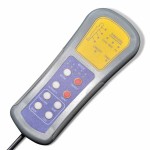 vidaXL Fotoliu de masaj, negru, piele ecologică