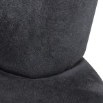 vidaXL Scaun model mână, negru, catifea vidaXL Scaun model mână, negru, catifea