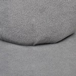 vidaXL Scaun model mână, gri, catifea