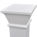 Suport pentru plante tip stâlp, pătrat, clasic, MDF Suport pentru plante tip stâlp, pătrat, clasic, MDF