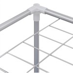 Coș sortare rufe, 2 secțiuni, cu un raft superior pentru uscare Coș sortare rufe, 2 secțiuni, cu un raft superior pentru uscare