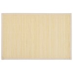 Suporturi farfurii, 30 x 45 cm, bambus natural, 6 buc. Suporturi farfurii, 30 x 45 cm, bambus natural, 6 buc.