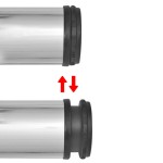 Picioare de masă reglabile în înălțime, crom, 710 mm, 4 buc. Picioare de masă reglabile în înălțime, crom, 710 mm, 4 buc.