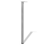 Picioare masă înălțime reglabilă, nichel șlefuit, 1100 mm, 4 buc. Picioare masă înălțime reglabilă, nichel șlefuit, 1100 mm, 4 buc.