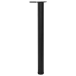 Picioare de masă înălțime reglabilă, 4 buc. 710 mm negru Picioare de masă înălțime reglabilă, 4 buc. 710 mm negru