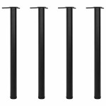 Picioare de masă reglabile pe înălțime, 870 mm, negru, 4 buc. Picioare de masă reglabile pe înălțime, 870 mm, negru, 4 buc.