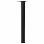 Picioare de masă reglabile în înălțime, negru, 710 mm Picioare de masă reglabile în înălțime, negru, 710 mm