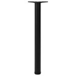 Picioare de masă reglabile în înălțime, negru, 710 mm Picioare de masă reglabile în înălțime, negru, 710 mm