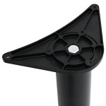 Picioare de masă reglabile în înălțime, negru, 710 mm Picioare de masă reglabile în înălțime, negru, 710 mm