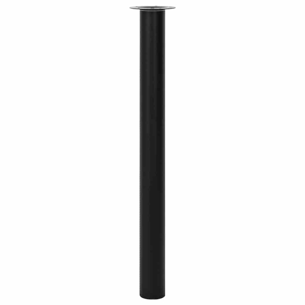 Picioare telescopice de masă, 2 buc., negru, 710 mm-1100 mm