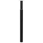 Picioare telescopice de masă, 2 buc., negru, 710 mm-1100 mm Picioare telescopice de masă, 2 buc., negru, 710 mm-1100 mm