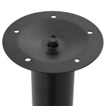 Picioare telescopice de masă, 2 buc., negru, 710 mm-1100 mm Picioare telescopice de masă, 2 buc., negru, 710 mm-1100 mm