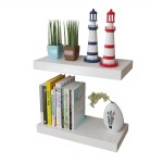Raft suspendat de perete pentru depozitare cărți/DVD, 2 buc, alb, MDF Raft suspendat de perete pentru depozitare cărți/DVD, 2 buc, alb, MDF