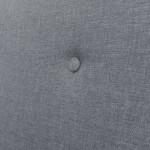 vidaXL Canapea cu 2 locuri, gri deschis, material textil vidaXL Canapea cu 2 locuri, gri deschis, material textil