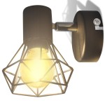 Aplice perete cadru sârmă, stil industrial, negru, bec cu filament LED Aplice perete cadru sârmă, stil industrial, negru, bec cu filament LED
