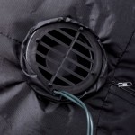 Moș Crăciun gonflabil, 120 cm