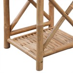 vidaXL Raft cu 3 niveluri pătrate, bambus vidaXL Raft cu 3 niveluri pătrate, bambus