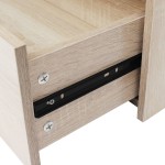 vidaXL Dulap cu 4 sertare, 60x30,5x71 cm, culoare stejar vidaXL Dulap cu 4 sertare, 60x30,5x71 cm, culoare stejar