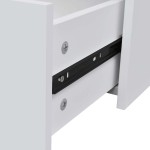 vidaXL Dulap cu 4 sertare, alb, 60x30,5x71 cm vidaXL Dulap cu 4 sertare, alb, 60x30,5x71 cm