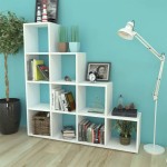 vidaXL Bibliotecă tip scară/Raft de expunere, alb, 142 cm vidaXL Bibliotecă tip scară/Raft de expunere, alb, 142 cm