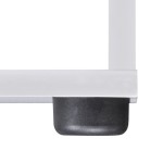 vidaXL Bibliotecă tip scară/Raft de expunere, alb, 142 cm vidaXL Bibliotecă tip scară/Raft de expunere, alb, 142 cm