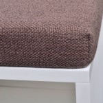 Banchetă de depozitare pantofi, 10 compartimente, alb Banchetă de depozitare pantofi, 10 compartimente, alb