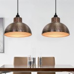 vidaXL Lustre semisferice de culoare arămie, 2 buc. vidaXL Lustre semisferice de culoare arămie, 2 buc.