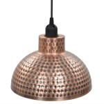 vidaXL Lustre semisferice de culoare arămie, 2 buc. vidaXL Lustre semisferice de culoare arămie, 2 buc.