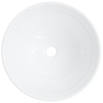 vidaXL Lavoar ceramică, alb, 28x28x10 cm