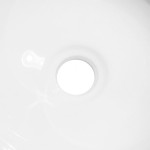 vidaXL Lavoar ceramică, alb, 28x28x10 cm