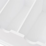 vidaXL Tavă pentru tacâmuri, stil baroc, alb, MDF vidaXL Tavă pentru tacâmuri, stil baroc, alb, MDF