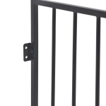 vidaXL Gard de protecție din oțel pentru șemineu, Negru vidaXL Gard de protecție din oțel pentru șemineu, Negru