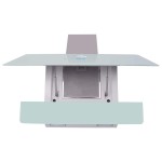 vidaXL Hotă cu afișaj tactil 900 mm, Albă vidaXL Hotă cu afișaj tactil 900 mm, Albă