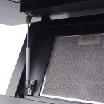 vidaXL Hotă cu afișaj tactil 900 mm, Neagră vidaXL Hotă cu afișaj tactil 900 mm, Neagră