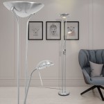 vidaXL Lampă de podea cu LED reglabilă, 23 W vidaXL Lampă de podea cu LED reglabilă, 23 W
