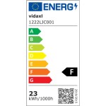 vidaXL Lampă de podea cu LED reglabilă, 23 W vidaXL Lampă de podea cu LED reglabilă, 23 W