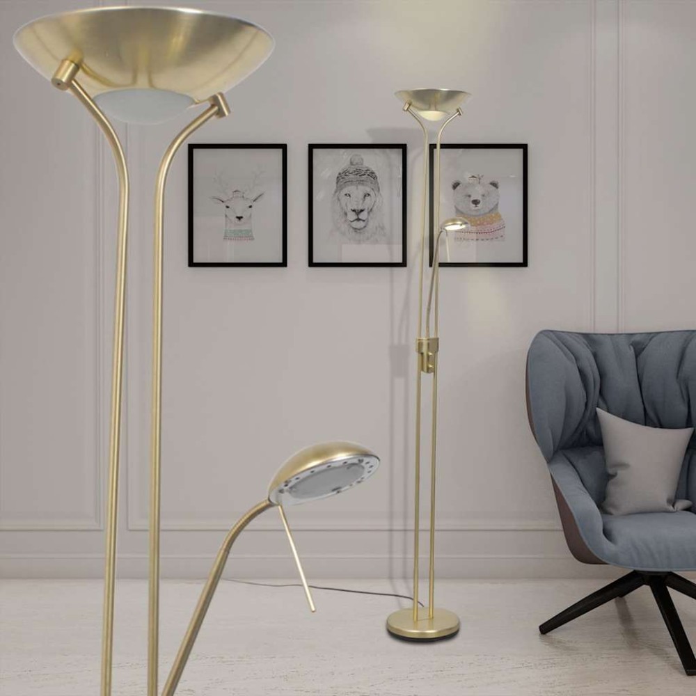 vidaXL Lampă de podea cu LED reglabilă, 23 W