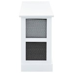 vidaXL Bancă pentru depozitare din lemn cu 6 compartimente vidaXL Bancă pentru depozitare din lemn cu 6 compartimente