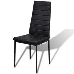 vidaXL Set mobilier de bucătărie, cinci piese, negru vidaXL Set mobilier de bucătărie, cinci piese, negru